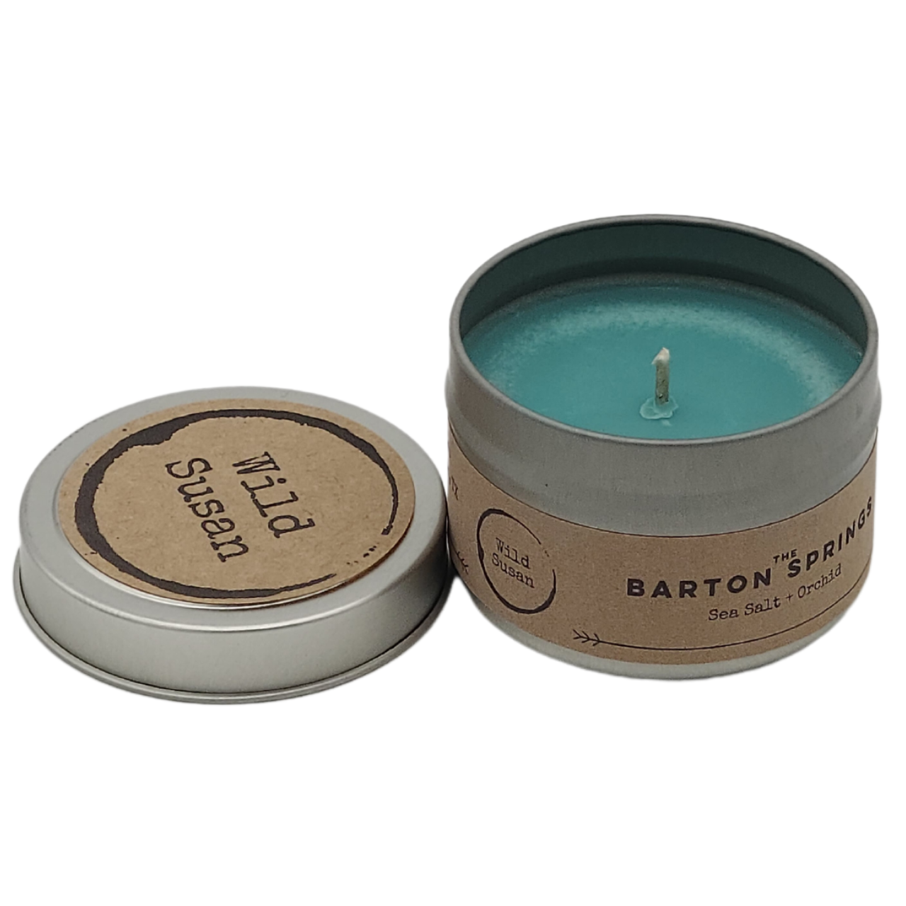 Barton Springs [Sea Salt + Orchid] Soy Candle/Wax Melt - The Wild Susan Co