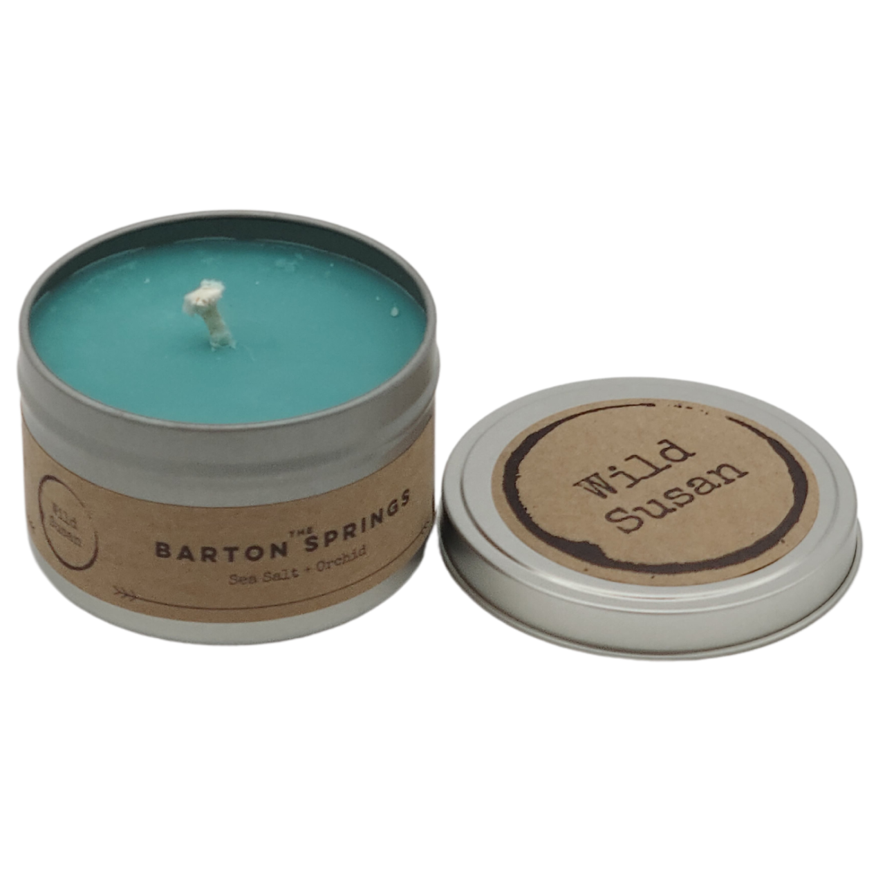 Barton Springs [Sea Salt + Orchid] Soy Candle/Wax Melt - The Wild Susan Co