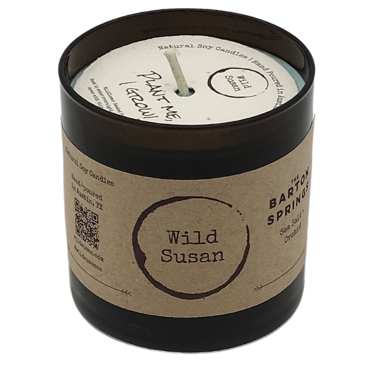 Barton Springs [Sea Salt + Orchid] Soy Candle/Wax Melt - The Wild Susan Co