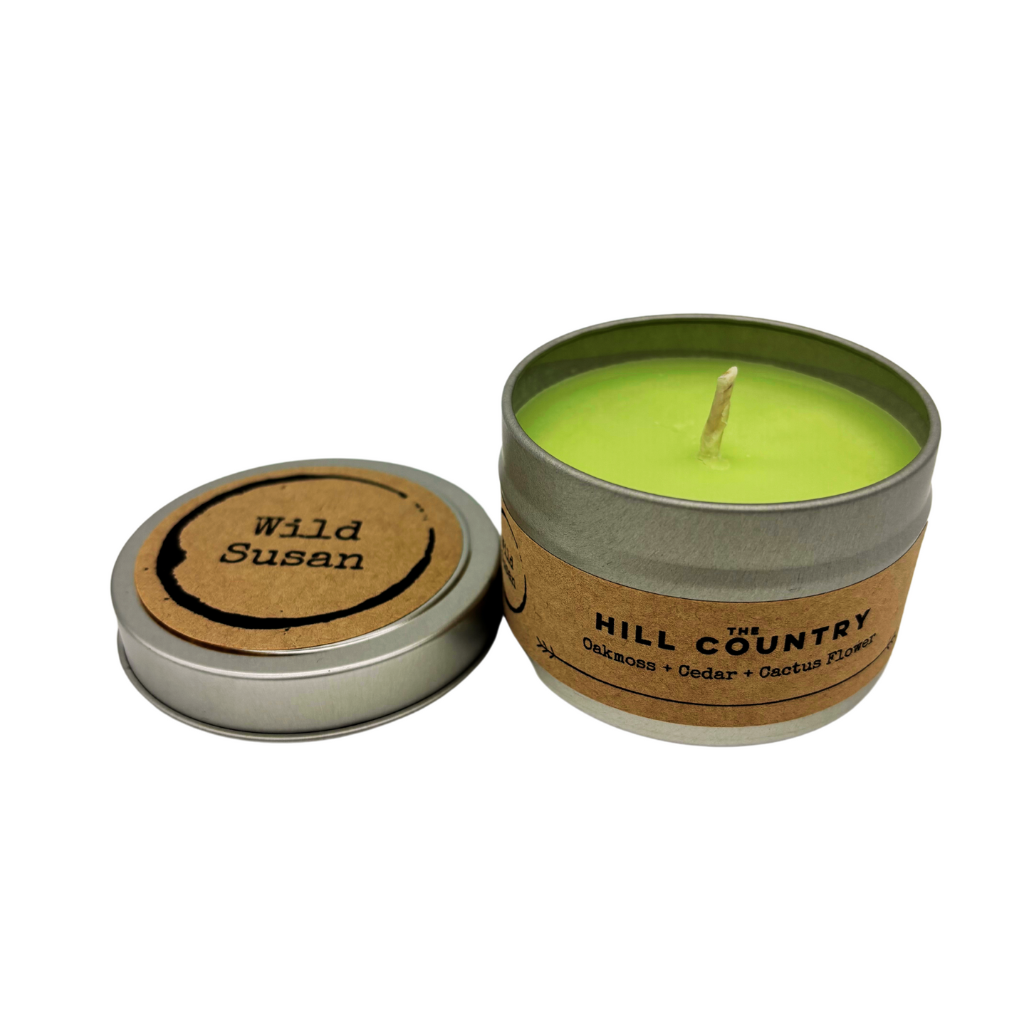 Hill Country [Oakmoss + Cedar + Cactus Flower] Soy Candle/Wax Melt