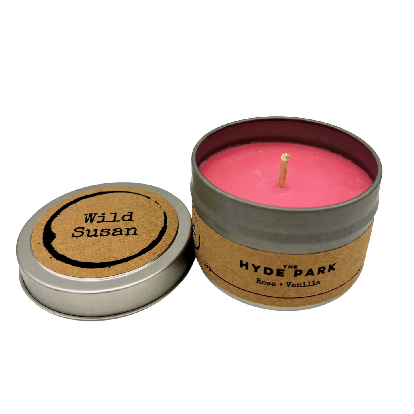 Hyde Park [Rose + Vanilla] Soy Candle/Wax Melt
