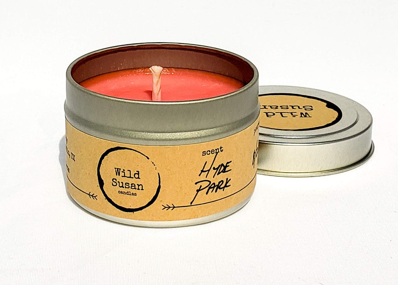 Hyde Park [Rose + Vanilla] Soy Candle/Wax Melt - The Wild Susan Co