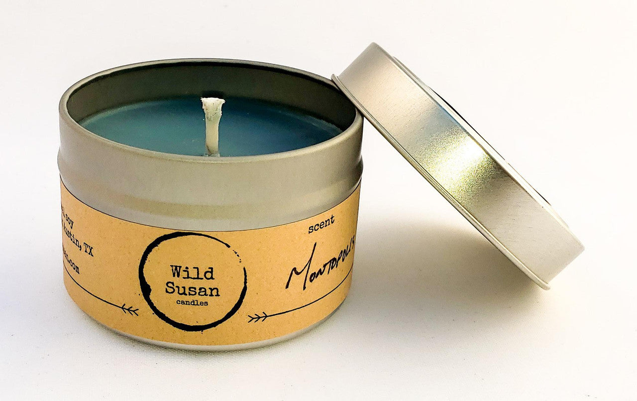 Montopolis [Blue Spruce + Eucalyptus] Soy Candle/Wax Melt - The Wild Susan Co