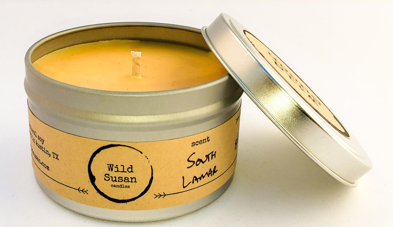 South Lamar [Cactus Flower + Jade] Soy Candle/Wax Melt - The Wild Susan Co