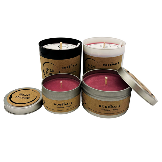 Rosedale [Whiskey + Cider] Soy Candle / Wax Melt