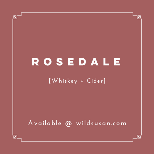 Rosedale [Whiskey + Cider] Soy Candle / Wax Melt - The Wild Susan Co