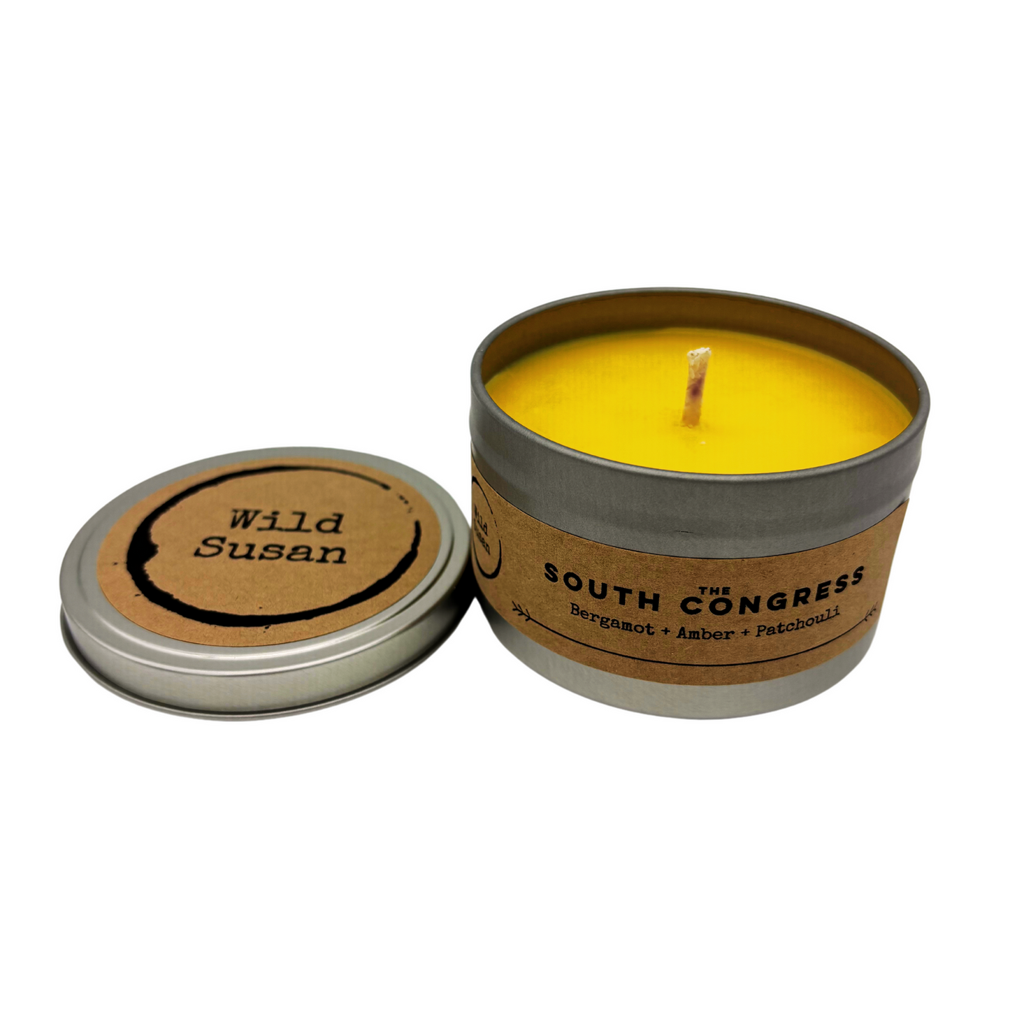 South Congress [Bergamot + Amber + Patchouli] Soy Candle/Wax Melt
