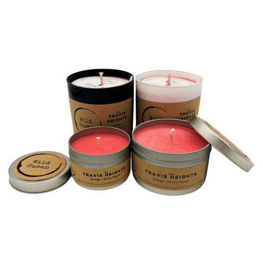 Travis Heights [Orange + Chili Pepper] Soy Candle/Wax Melt