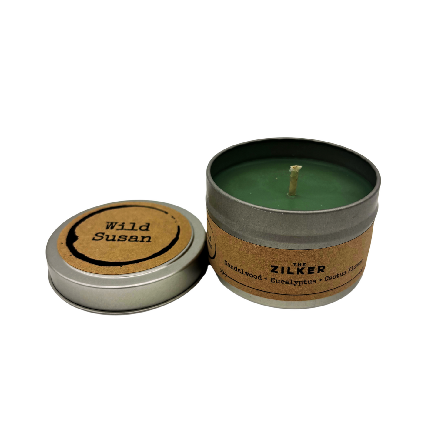 Zilker [Sandalwood + Eucalyptus + Cactus Flower] Soy Candle/Wax Melt